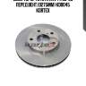 Диск торм. toyota rav4 ii 00-06 перед.вент.(d275mm) kd0045 kortex