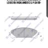 Sp2137sns колодки дисковые п., lexus rx/highlander 3.5/4.5h 09-