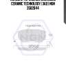 Колодки тормозные дисковые ceramic technology | зад | ngn 3502644