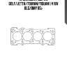 Прокладка гбц!\ vw golf/jetta/touran/tiguan 1.4 16v blg/bmy 05>