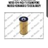 Фильтр масляный mb w202/124/463/t1/ssangyong musso/korando d/td eeol0002y