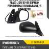 Зеркало toyota land cruiser prado j120 02-09 справа sat st-ty91-940-b1