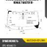 Стекло лобовое opel movano 10-  xyg master-09-vcp lfw/x