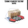 Колодки тормозные дисковые ceramic technology | зад | ngn 3501512