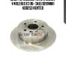 Диск тормозной toyota camry v40lexus es 06- зад.(d281mm) kd0253 kortex