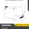 Стекло лобовое haval m6 21- xyg haval-m6-21-l-vcp lfw/x