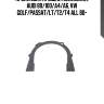 Прокладка крышки коленвала, audi 80/100/a4/a6, vw golf/passat/lt/t2/t4 all 80-