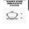 719 002b-sx колодки дисковые п. с антискрип.пл., mitsubishi carisma,volvo s40/v40 1.6-2.0/1.9td 96-