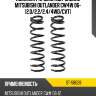 Комплект пружин 2шт задние mitsubishi outlander cw4w 06- 2,0 sat st-58028