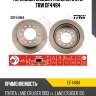 Диск тормозной задний toyota land cruiser 70, 90, 120, lexus gx470 df4484 trw