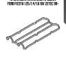 Прокладка клапанной крышки, ford fiesta 1.25/1.4/1.6 16v zetec 99-
