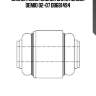 Сайлентблок задней балки mazda demio 02-07 db681494