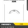 Колодки тормозные барабанные, задние kashiyama k4465
