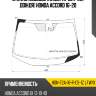 Стекло лобовое камера xyg hon-t2a-16-r-cs-1z lfw/x