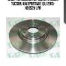 Диск тормозной передний hyundai tucson, kia sportage (ql) 2015- h2052v lpr