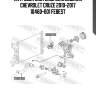 Патрубок системы охлаждения chevrolet cruze 2010-2017 10460-001 febest