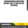 Пружина подвески /передний obk для nissan navara frontier king cab 2005- d40 v=2.5 4wd  c5n-22111  55020eb30a