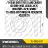 Диск тормозной /передний /ti-guar для toyota land cruiser 100 1998-2005, lexus lx470 1998-2005  312,9/32мм  tg-43512-60171 rn1224v 4351260170 4351260171