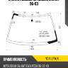 Стекло лобовое mitsubishi galant 96-03 xyg yc41 lfw/x