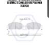 Колодки тормозные дисковые ceramic technology | перед | ngn 3502610
