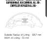 Sa020sns 4020.00=fsb568 колодки барабанные, kia carnival all 99-, chrysler voyager all 96-