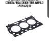 Прокладка гбц (0.65mm), seat cordoba/ibiza, skoda fabia,vw polo 1.2 12v azq 01-