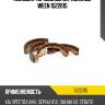 Колодки тормозные барабанные ween 1522015