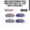 Колодки тормозные передние (смесь ceramic серия pro) toyota prius 1.8 09-/lexus ct 1.8 11- (trw gdb4173) e500358 miles