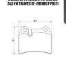 85 111 колодки тормозные зад vw touareg 02- brembo p 85 111
