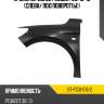 Крыло переднее peugeot 301 13-16 слева sat st-pg31-016-2