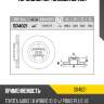 Диск тормозной toyota rav4 2.0/2.2d 06 sd4021 sangsin