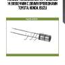 Кольцо токосъемное! nippondenso 14.9x9x24mm с двумя проводками\ toyota, honda, isuzu