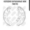 Колодки барабанные nibk fn0743