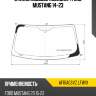 Стекло лобовое молдинг ford mustang 14-23 xyg af61agsvz lfw/x