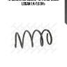 Пружина передняя! 40 170 00 \ dacia logan 1.4/1.6 04>