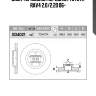 Диск тормозной передний, toyota rav4 2.0/2.2d 06-