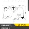 Стекло лобовое acura zdx 09-13 xyg zdx-vcp lfw/x