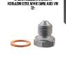 Пробка поддона с уплотн. кольцом 12281, m14x1.5mm, audi, vw 72-