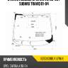 Стекло лобовое opel zafira 99-05  xyg 6283agnblv lfw/x