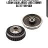 Барабан тормозной renault logan/lada largus  (abs/230mm) sat st-169-0001
