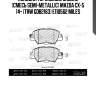 Колодки тормозные задние (смесь semi-metallic) mazda cx-5 14- (trw gdb2163) e110562 miles