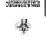 Термостат с прокладкой opel kadett/omega a/omega b/vectra a/vectra b 1,8-2,0 gates th15192g1