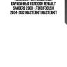 Комплект установочный барабанных колодок renault sandero 2008 -. ford focus ii 2004-2012 masterkit masterkit