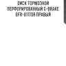 Диск тормозной перфорированный g-brake gfr-01170r правый