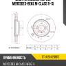 Диск тормозной перед mercedes-benz m-class 11-15 sat st-a1664210612