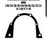 Прокладка крышки коленвала, bmw e30/34/36/39/46/60/65/x5/z3/z4 1.6-3.0i/d 77-05