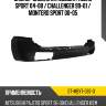 Бампер задний mitsubishi pajero sport 04-08  sat st-mby7-087-0