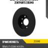 Диск тормозной передний, renault logan 1.4/1.6 04-