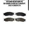 Колодки тормозные дисковые передние nissan sunny b15 98/almera classic 06 (старый арт. ckss-4) gk0978 ctr