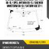 Стекло лобовое chevrolet captiva 06-15  xyg 6314agnblv lfw/x